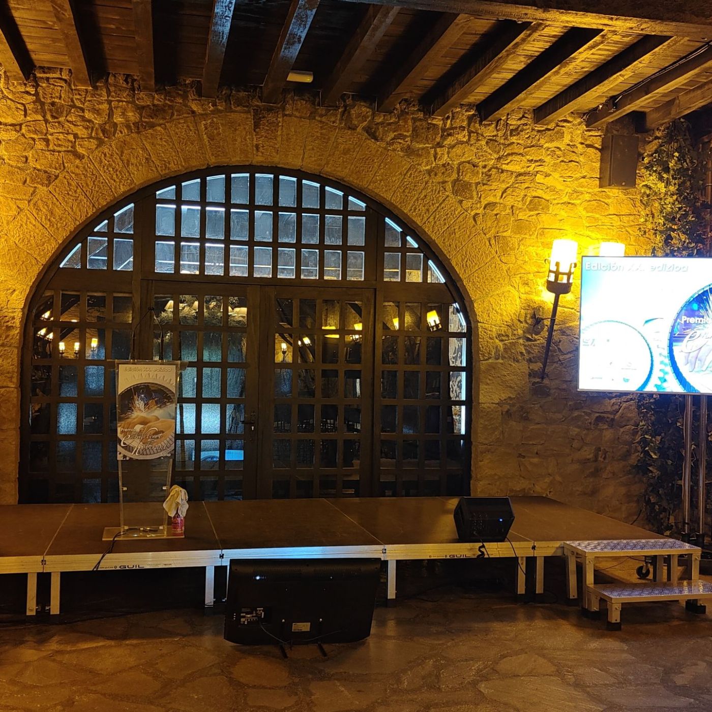 Espacio exclusivo acondicionado para la celebración de convenciones y eventos corporativos en Bizkaia.
